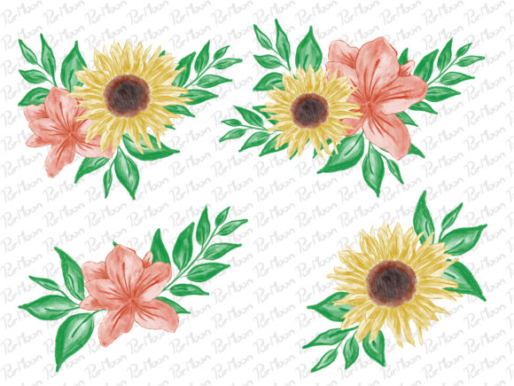 Watercolor Flower Floral: A Versatile Illustration for Handmade Creations