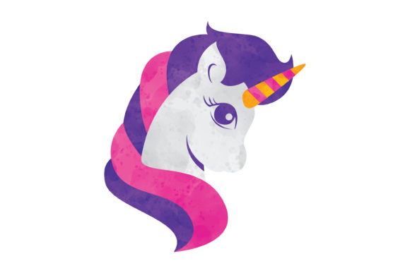 Watercolor Unicorn Illustration: A Versatile Graphic Design Asset for Handmade Creations